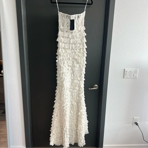 Retrofete Irini maxi Dress in White Size Small NEW! New with tags! - Picture 11 of 12